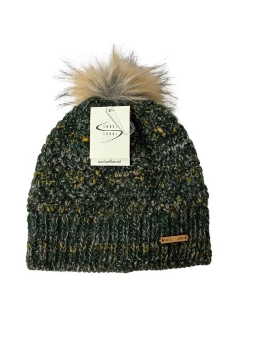 NEW Sweet Turns Early Rise Beanie Forest Green Sz OS Outdoor